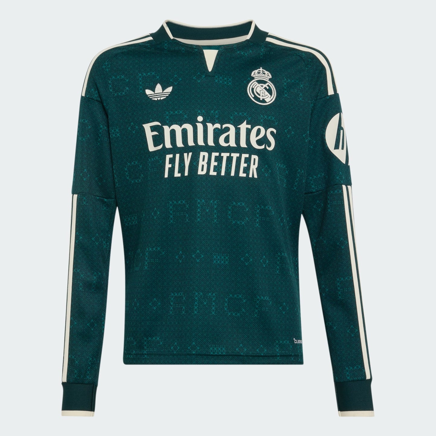 Camisa Manga Longa Infantil Adidas Real Madrid 2026/27 II