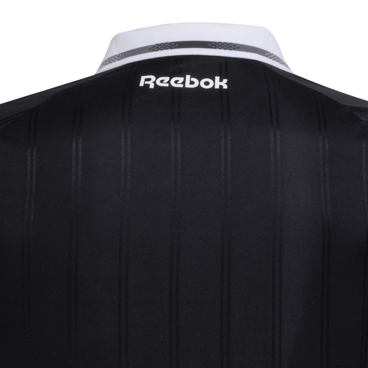 Camisa Rebook Botafogo 2025/26 II Manga Longa - detalhe da gola
