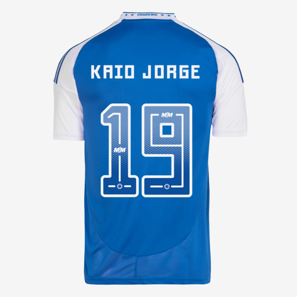Camisa Adidas Cruzeiro 2025/26 I Com Patrocínios - detalhe