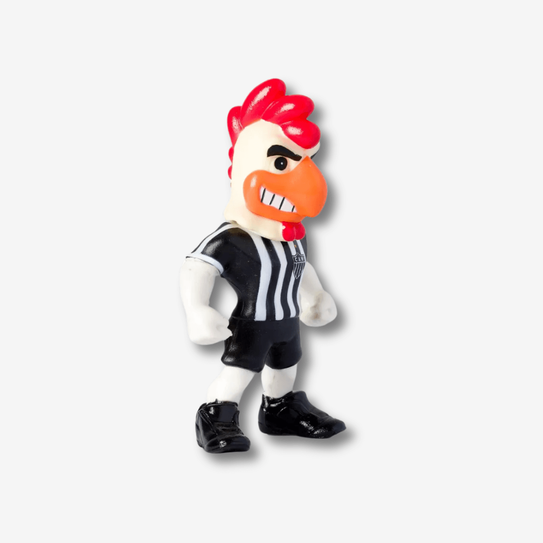 Mascote do Atlético Mineiro O Galo - vista traseira