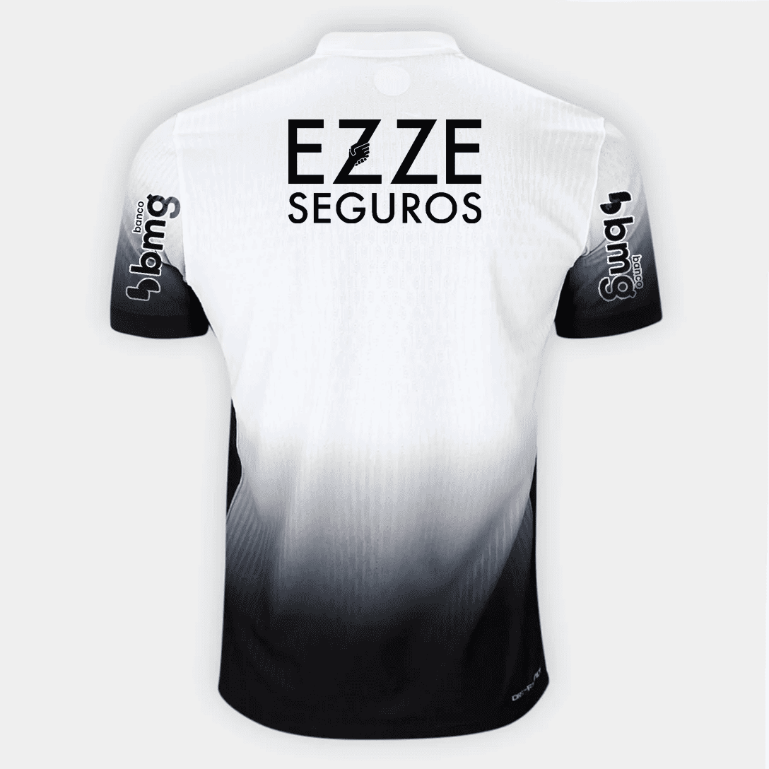 Camisa Nike Corinthians 2024/25 I Jogador Com Patrocínios - detalhe da gola