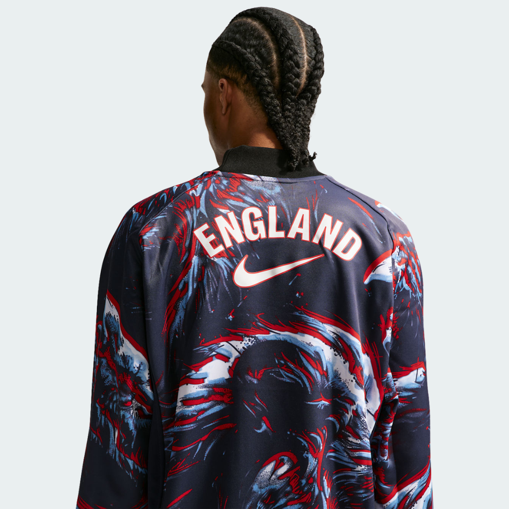 Jaqueta Goleiro Hollywood Inglaterra - etiqueta