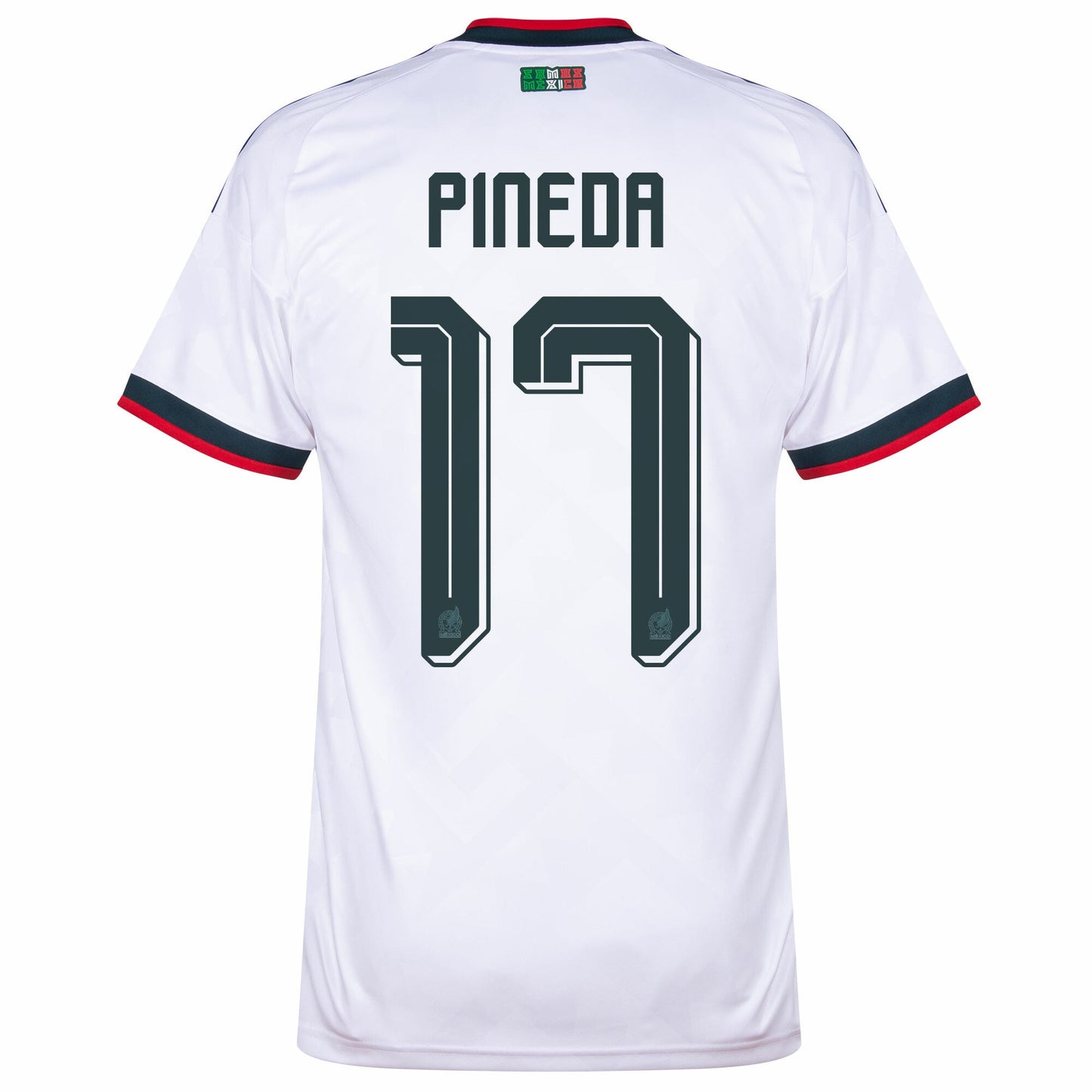 Camisa México Away Copa 2026 - #17 Pineda - Versão Torcedor