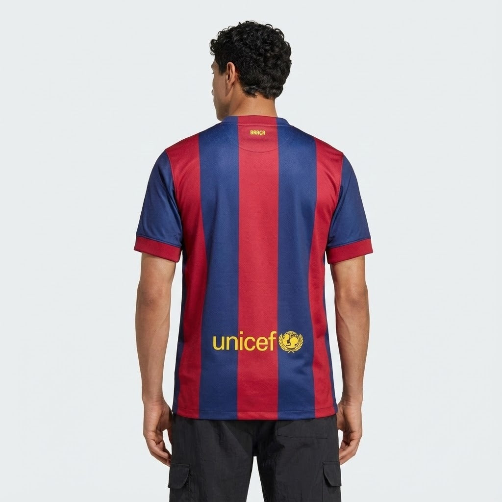 Camisa Retrô Barcelona 2014/15 I - vista traseira