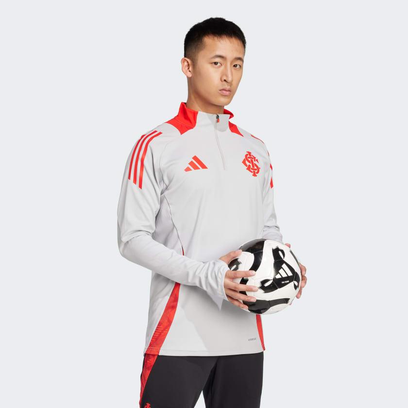 Blusa Treino Adidas Internacional 2024 Tiro - detalhe da gola