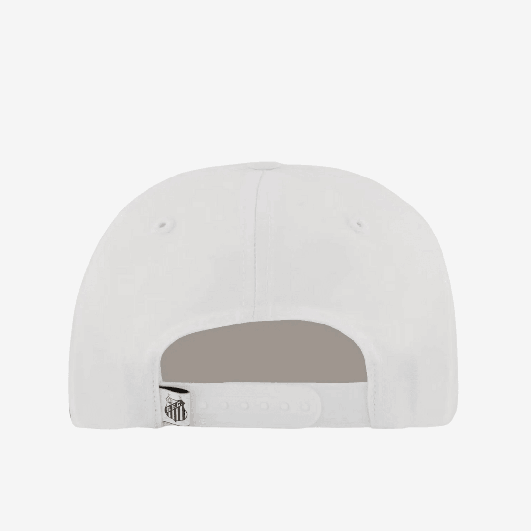 Boné Santos Classic - Branco - detalhe da gola