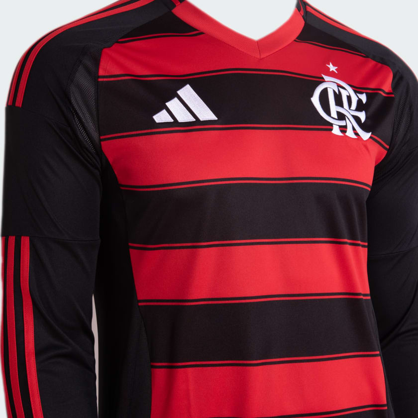 Camisa Manga Longa Adidas Flamengo 2025/26 I - etiqueta