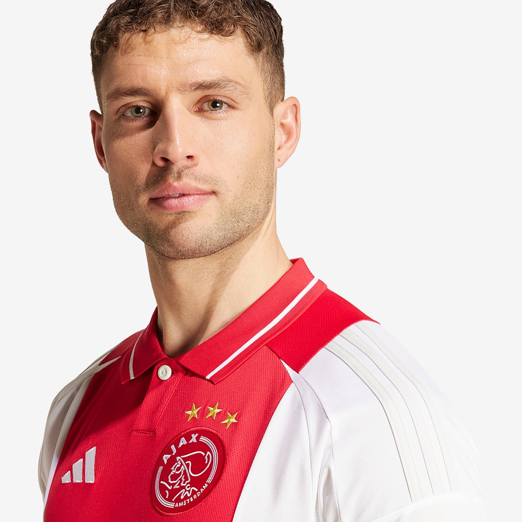 Camisa Adidas Ajax Amsterdam 2024/25 I - detalhe da manga