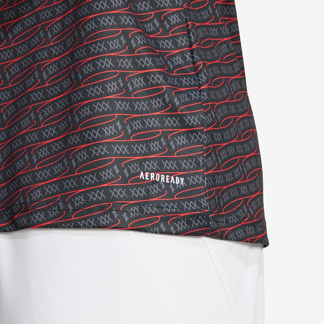Camisa Adidas Ajax Amsterdam 2024/25 Pré-Jogo - etiqueta