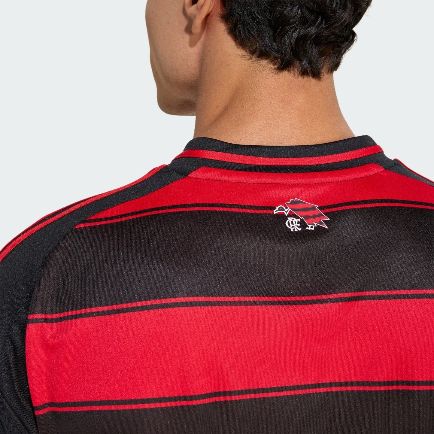 Camisa Adidas Flamengo 2025/26 I G PLATA N° 50 - detalhe