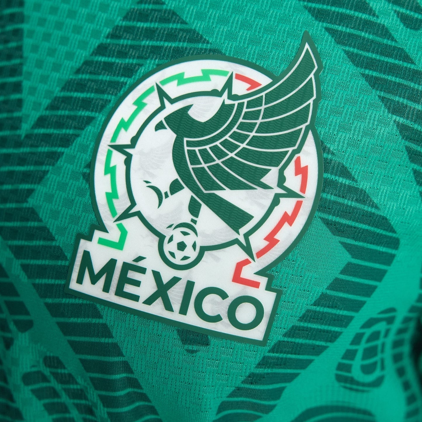 Camisa México 2026/27 I Jogador - detalhe