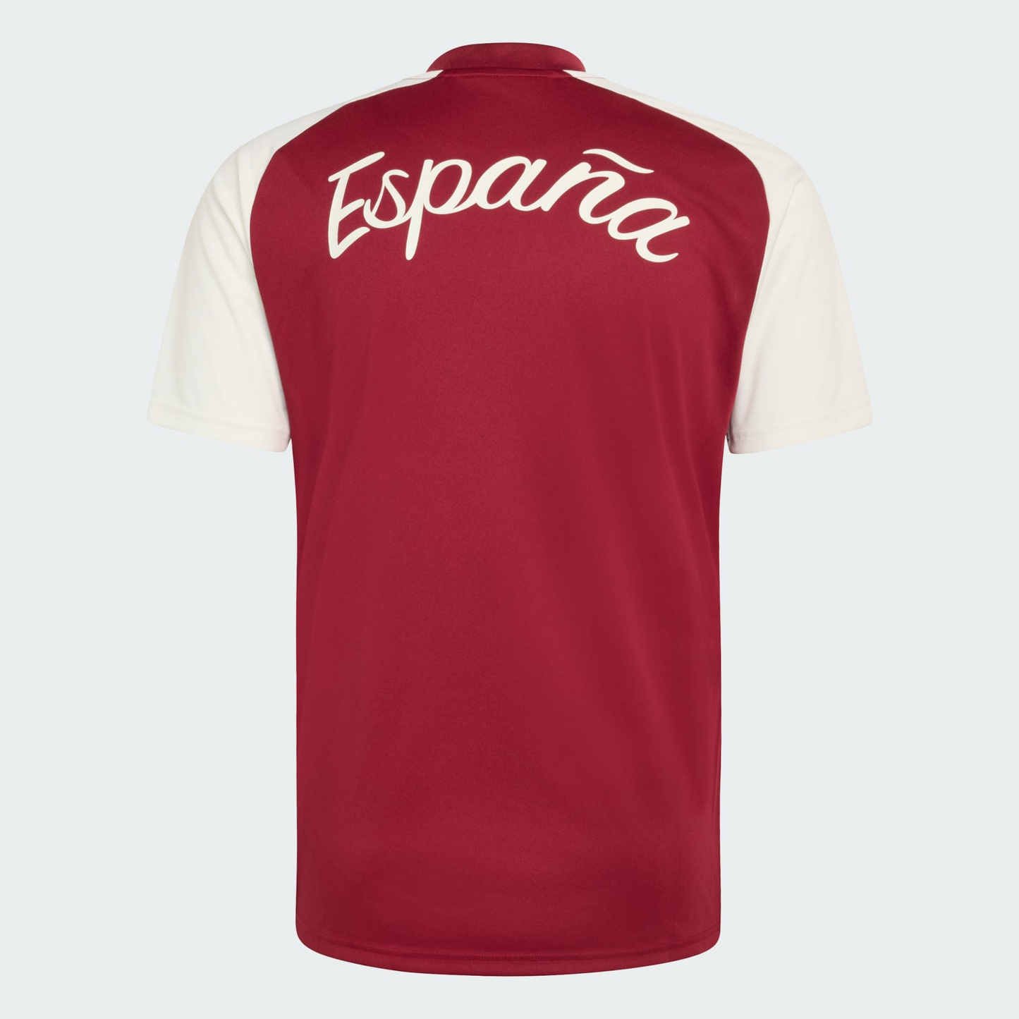 Camisa Pré-Jogo II Espanha 26 - detalhe da gola