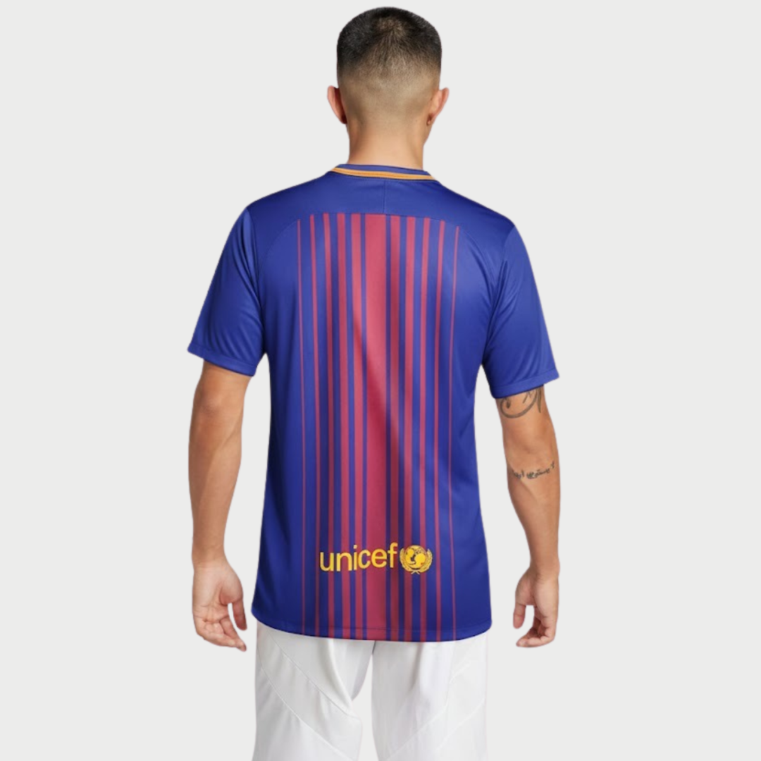 Camisa Retrô Barcelona 2017/18 I - vista traseira