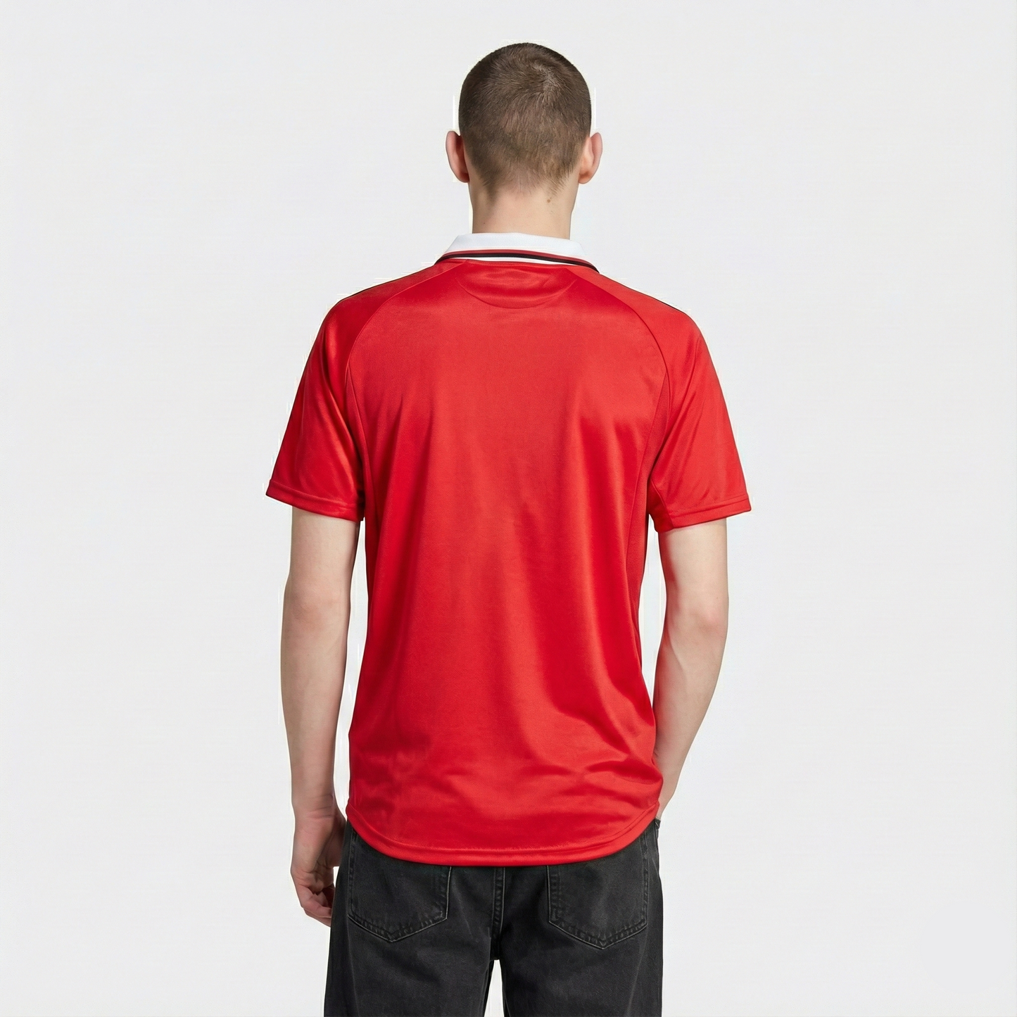 Camisa Retrô Manchester United 1999/00 I - vista traseira