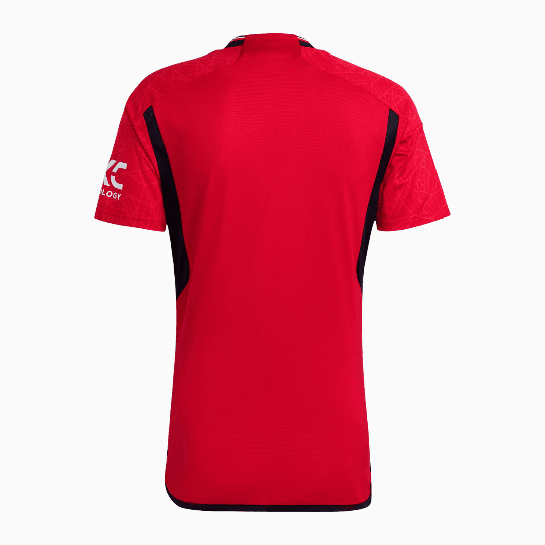 Camisa Adidas Manchester United 2023/24 I - vista traseira
