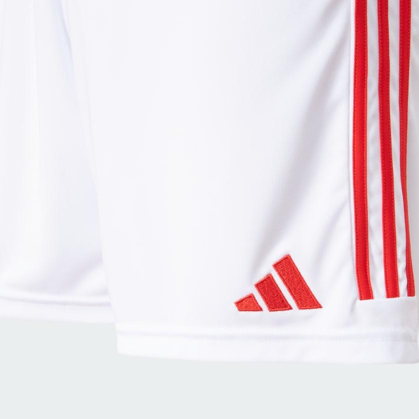 Shorts Adidas Internacional 2024/25 I - detalhe da gola