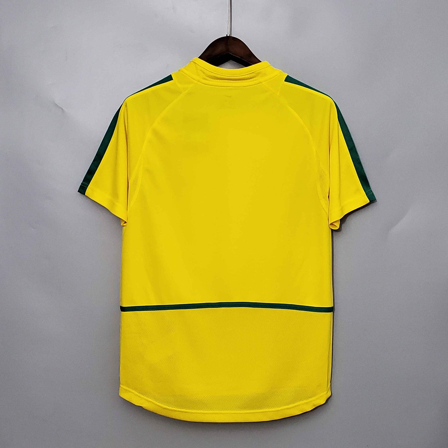 Camisa Seleção Brasil Home - Retrô 2002 - detalhe