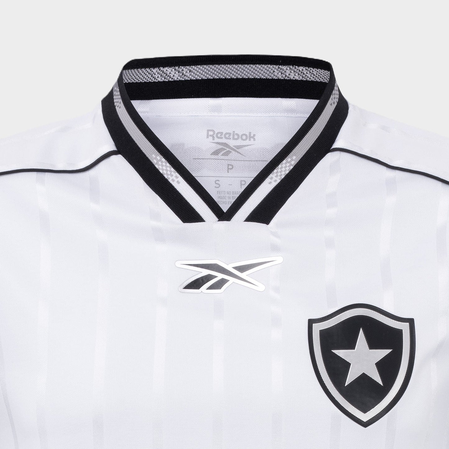 Camisa Rebook Botafogo 2025/26 III - detalhe da gola