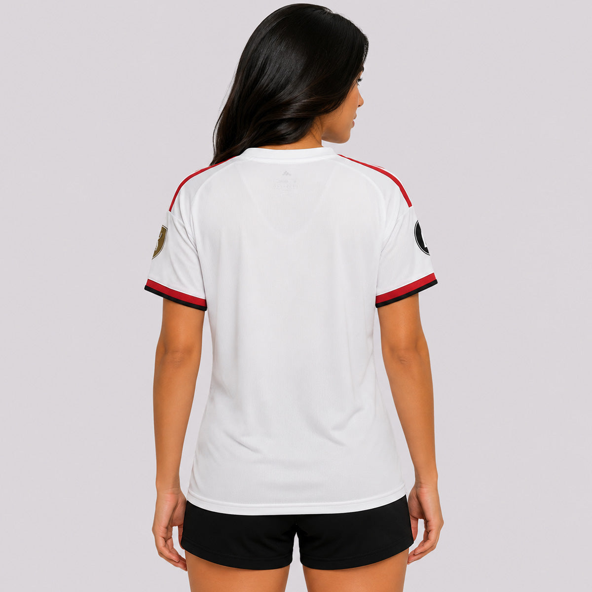Camisa Adidas Flamengo II 2026 Feminina Patch Campeão Libertadores 2025