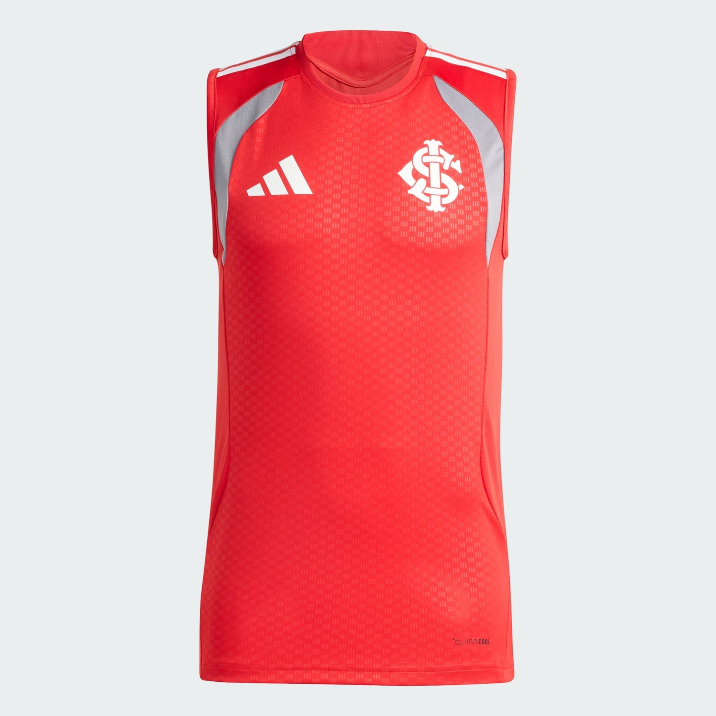Regata Adidas Internacional 2025/26 II - detalhe da gola