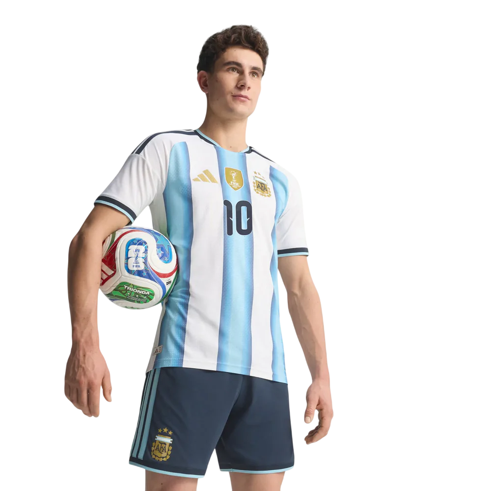 Camisa Argentina Home 26/27 + #10 Messi - Jogador