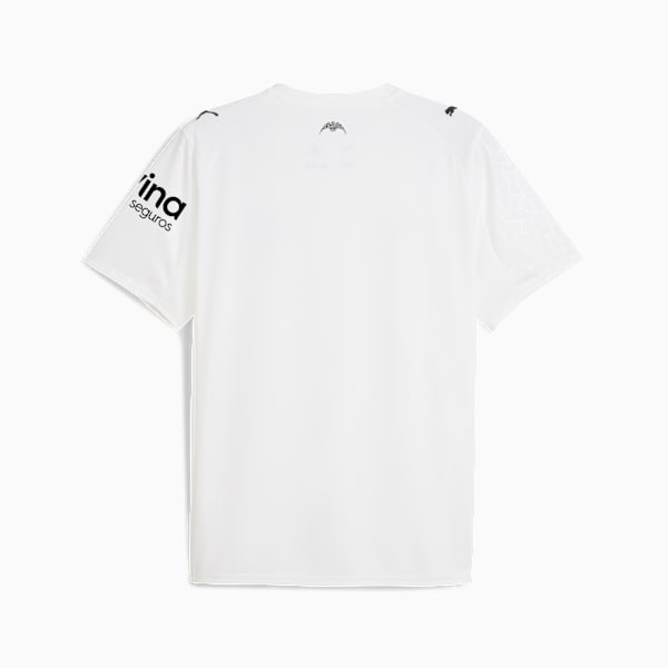 Camisa Valencia 2025/26 I - detalhe da gola