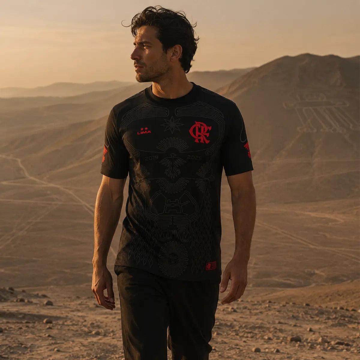 Camisa Flamengo Urubu de Lima 2026 Preta