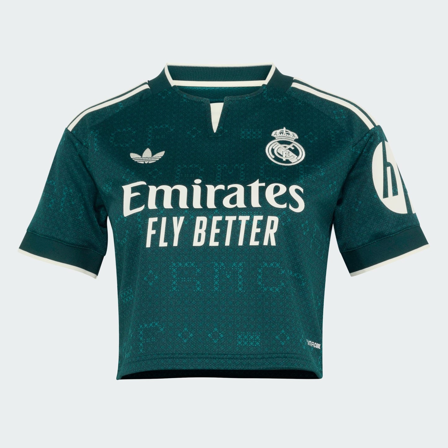 Camisa Feminina Cropped Adidas Real Madrid 2026/27 II