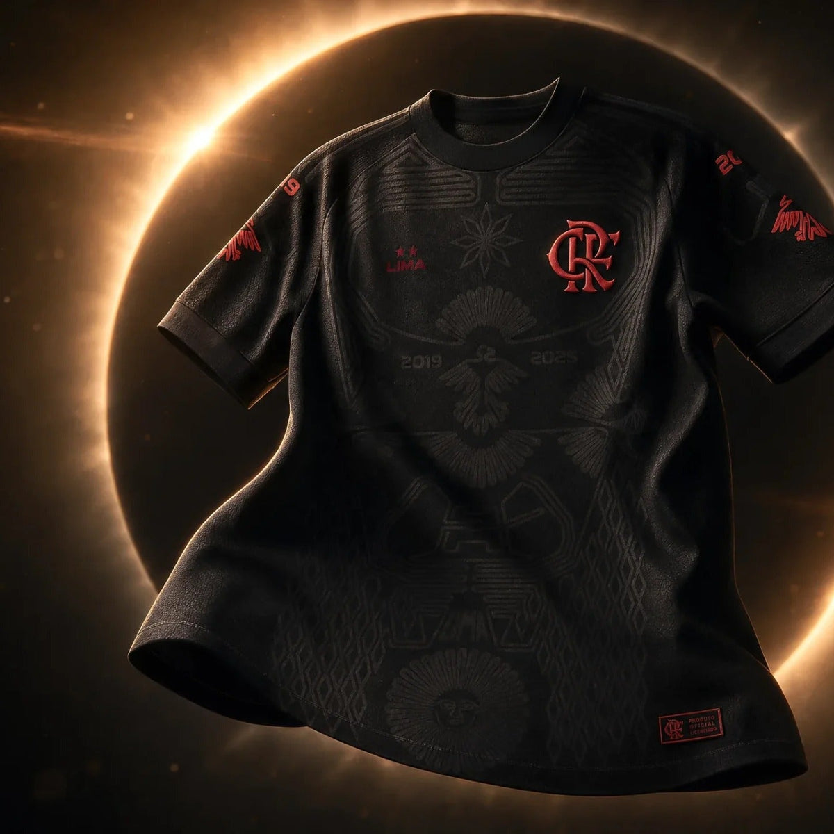 Camisa Flamengo Urubu de Lima 2026 Preta