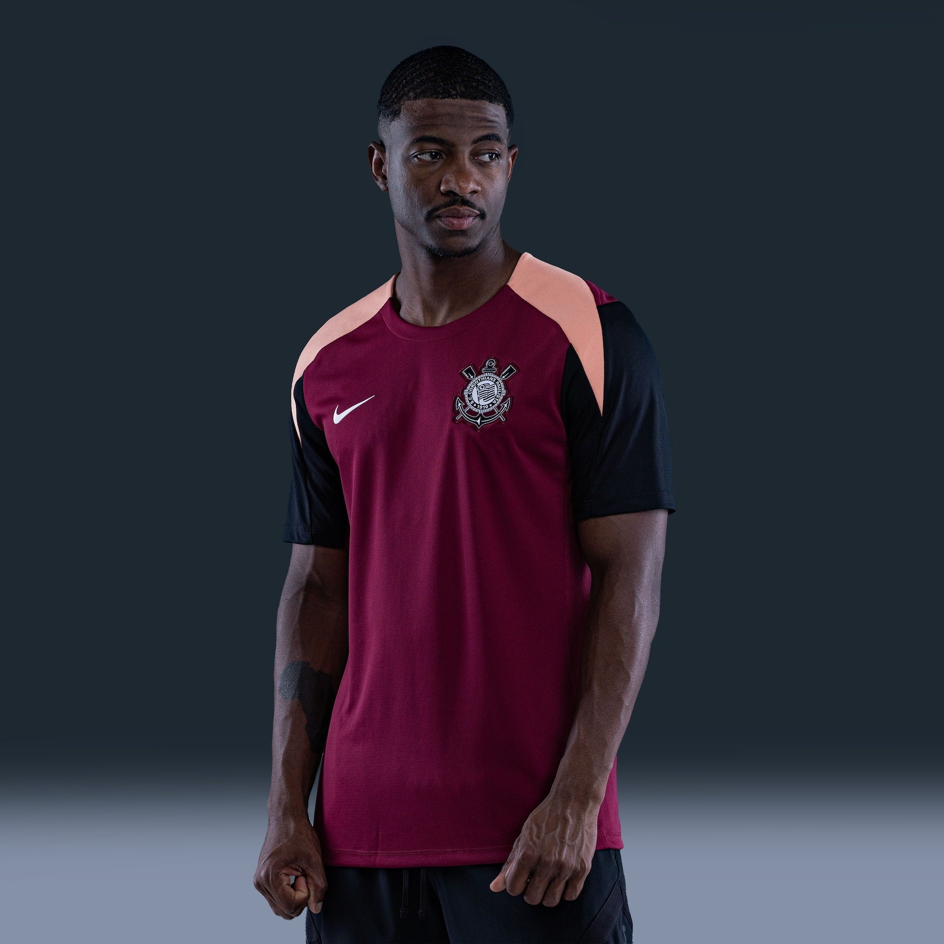 Camiseta Corinthians Nike 2026/27 Treino - detalhe