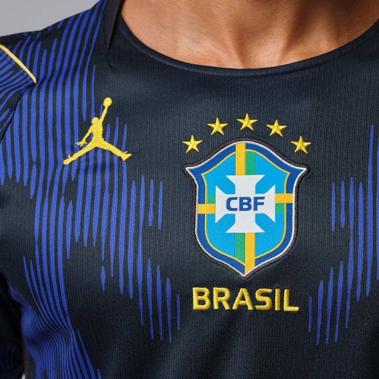 Camisa Seleção Brasileira 2026/27  II - detalhe da gola