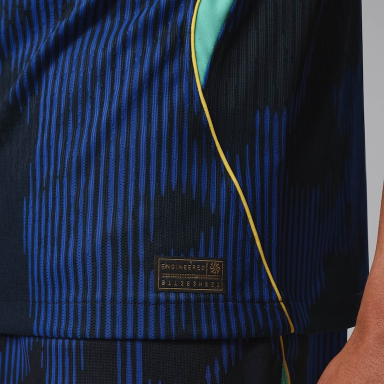 Camisa Seleção Brasileira Jogador 2026/27 II - detalhe da manga