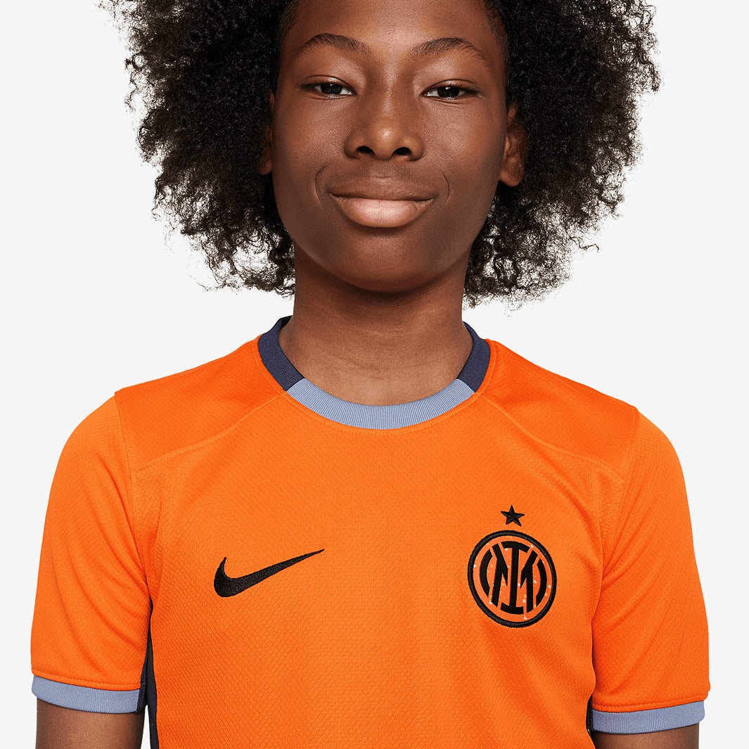 Conjunto Infantil Nike Inter de Milão 2023/24 III - detalhe