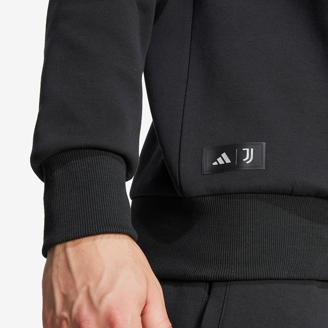 Moletom Adidas Juventus FC Nasa Seasonal - detalhe da gola