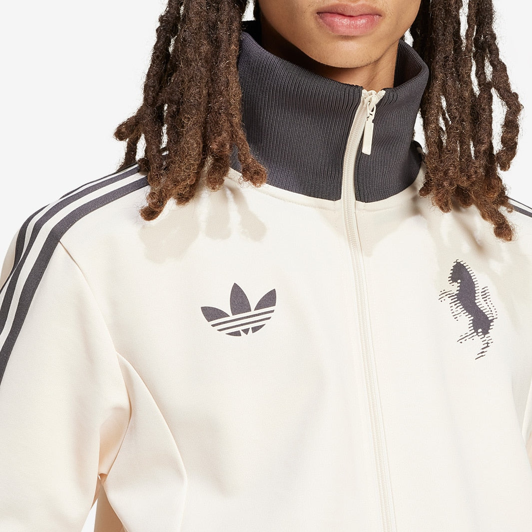 Jaqueta Adidas Originals Juventus FC x Beckenbauer - detalhe da gola