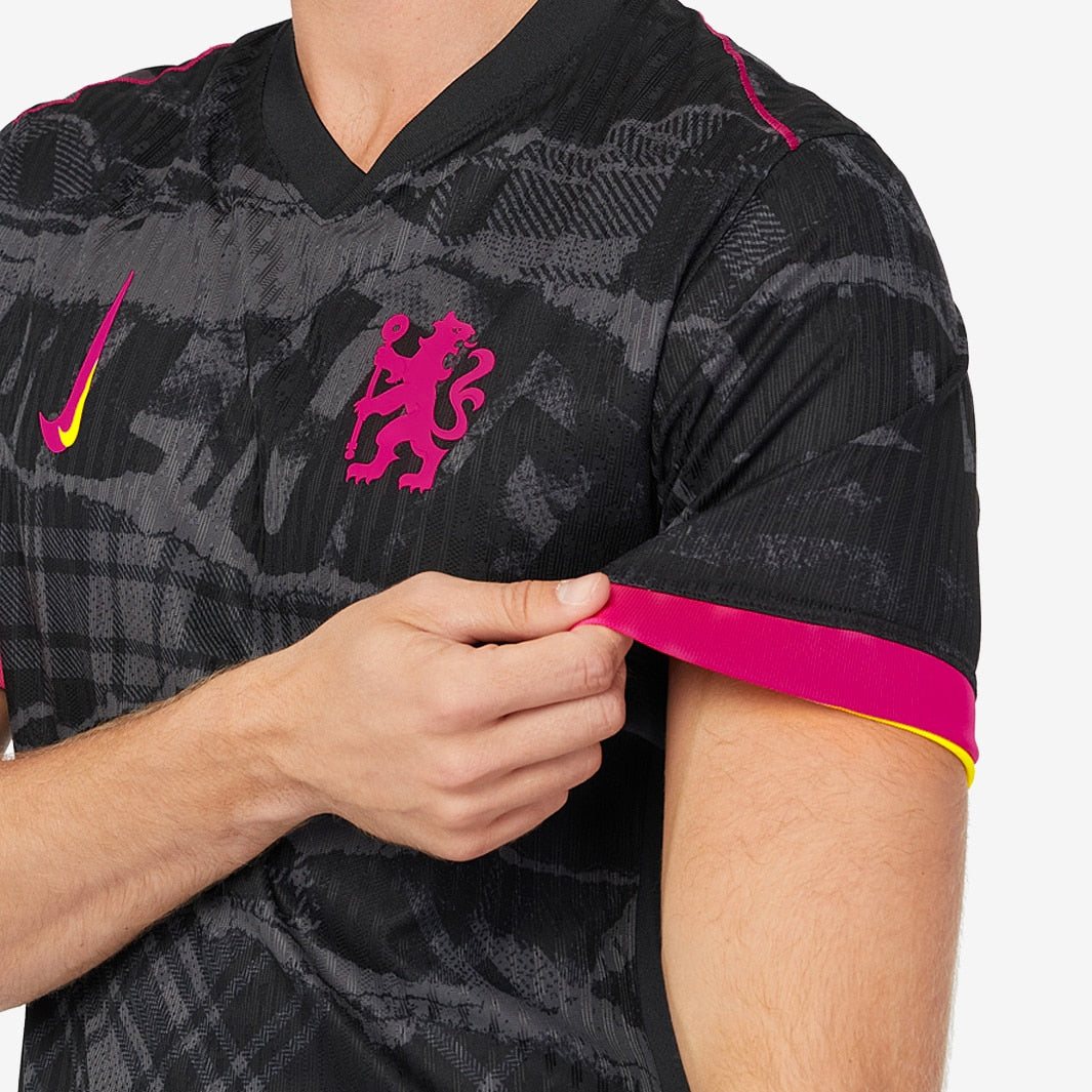 Camisa Nike Chelsea FC 2024/25 III Jogador - detalhe da gola