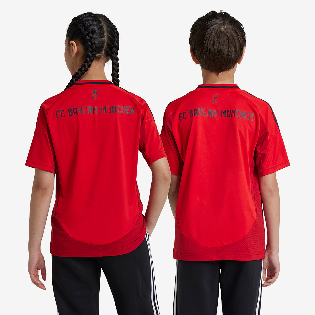 Conjunto Infantil Adidas Bayern de Munique 2024/25 I Torcedor - detalhe