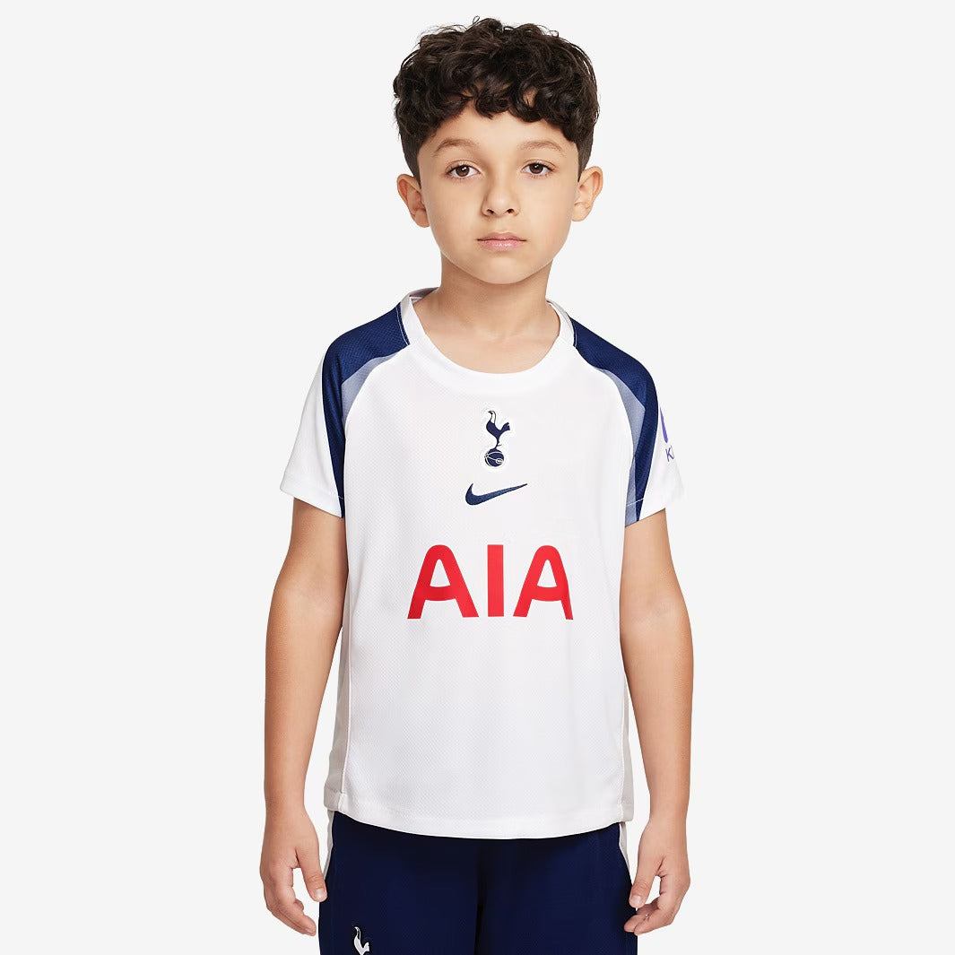 Conjunto Infantil Nike Tottenham 2025/26 Torcedor - detalhe da manga