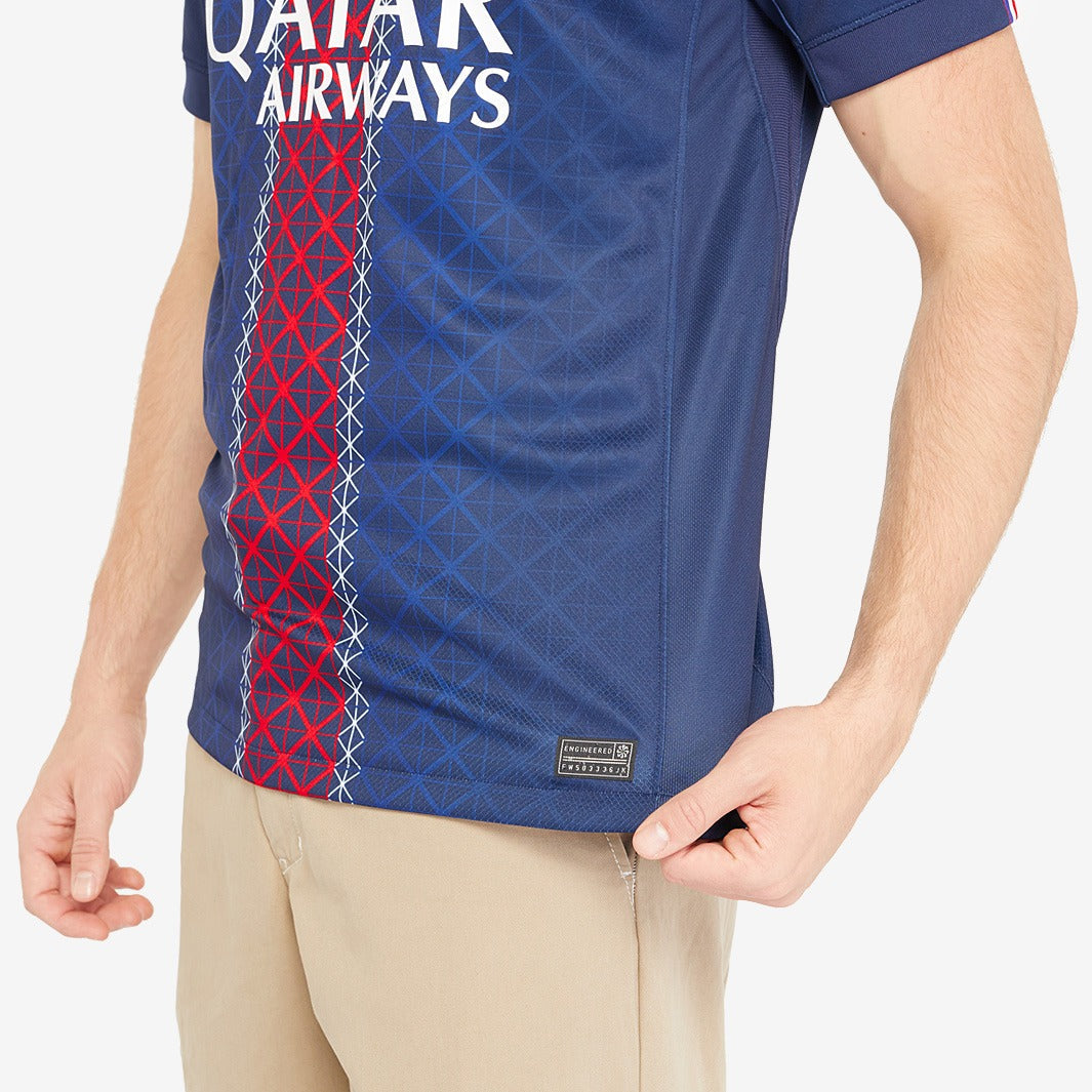 Camisa Nike Paris Saint Germain 2025/26 I Torcedor - detalhe da gola