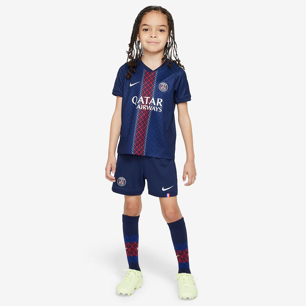 Conjunto Infantil Nike Paris Saint Germain 2025/26 I - vista traseira