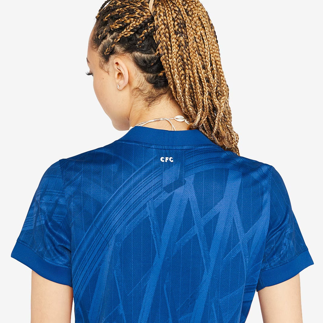 Camisa Feminina Nike Chelsea 2025/26 I Torcedor - etiqueta
