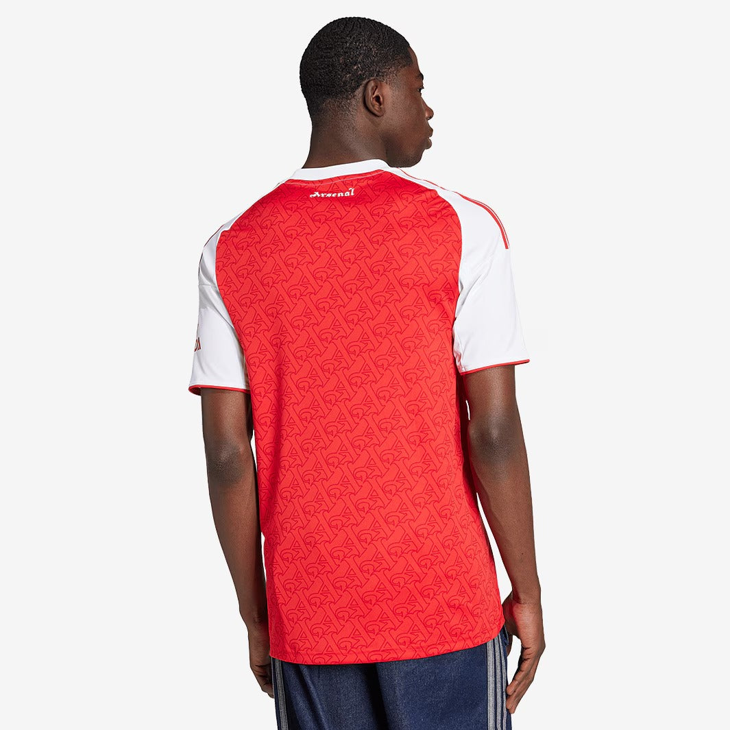 Camisa Adidas Arsenal 2025/26 I Torcedor - detalhe da gola