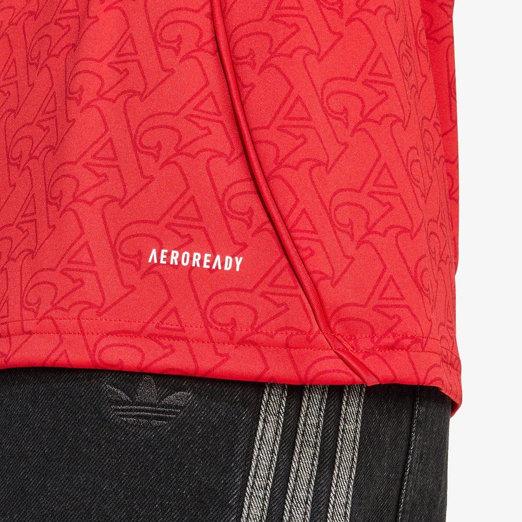 Camisa Feminina Adidas Arsenal 2024/25 I - detalhe da manga