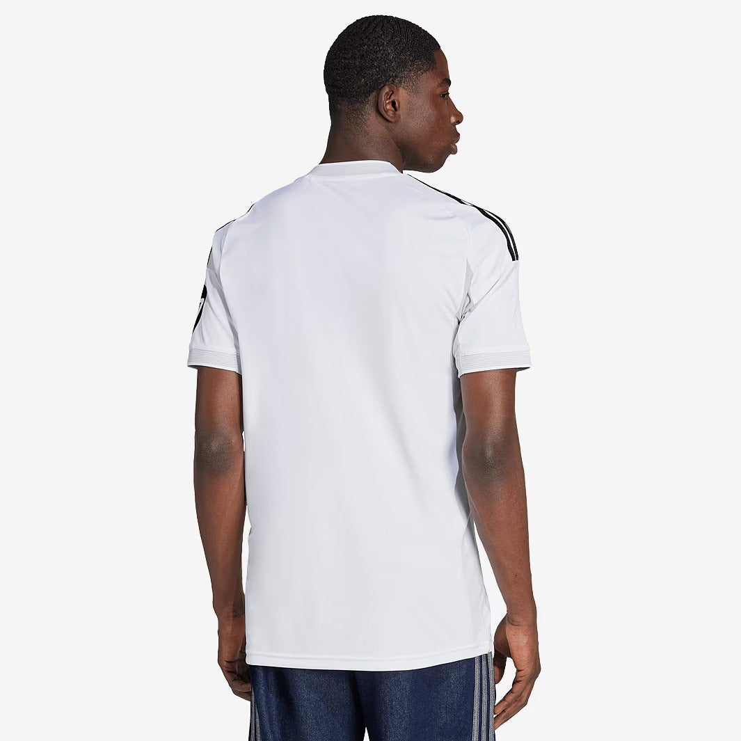 Camisa Adidas Real Madrid 2025/26 I Torcedor - detalhe da gola