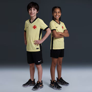 Conjunto Infantil Vasco Nike III 2026/27 Torcedor