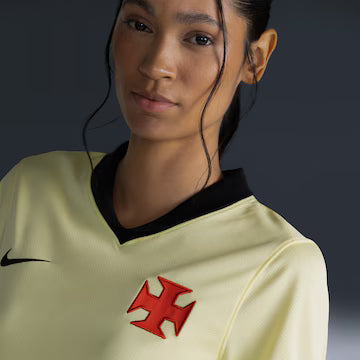 Camisa Vasco III 2026/27 Torcedor Nike Feminina - Amarelo