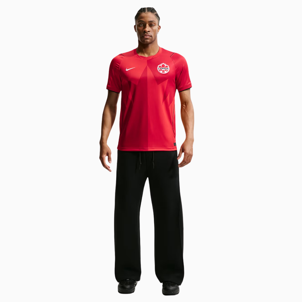 Camisa Canadá 2026/27 I - detalhe da gola