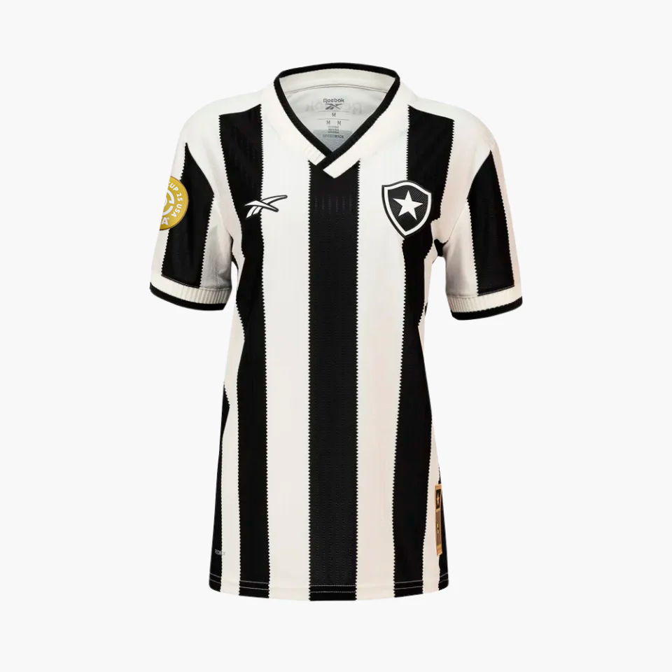 Camisa Feminina Reebok Botafogo 2024/25 I - detalhe
