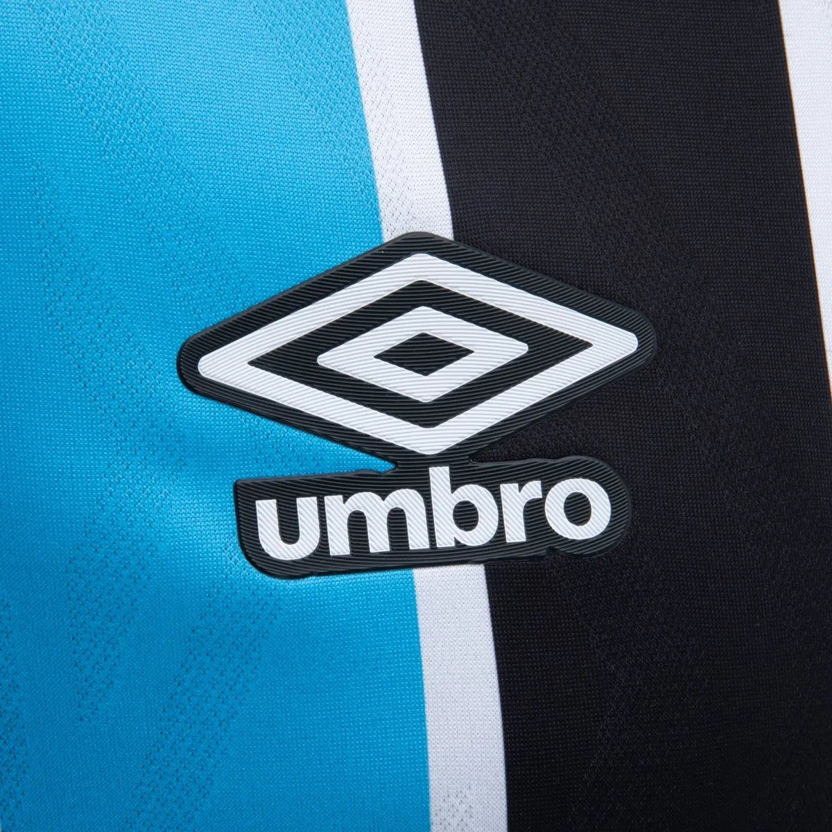Camisa Umbro Grêmio 2025/26 I Manga Longa - detalhe da gola