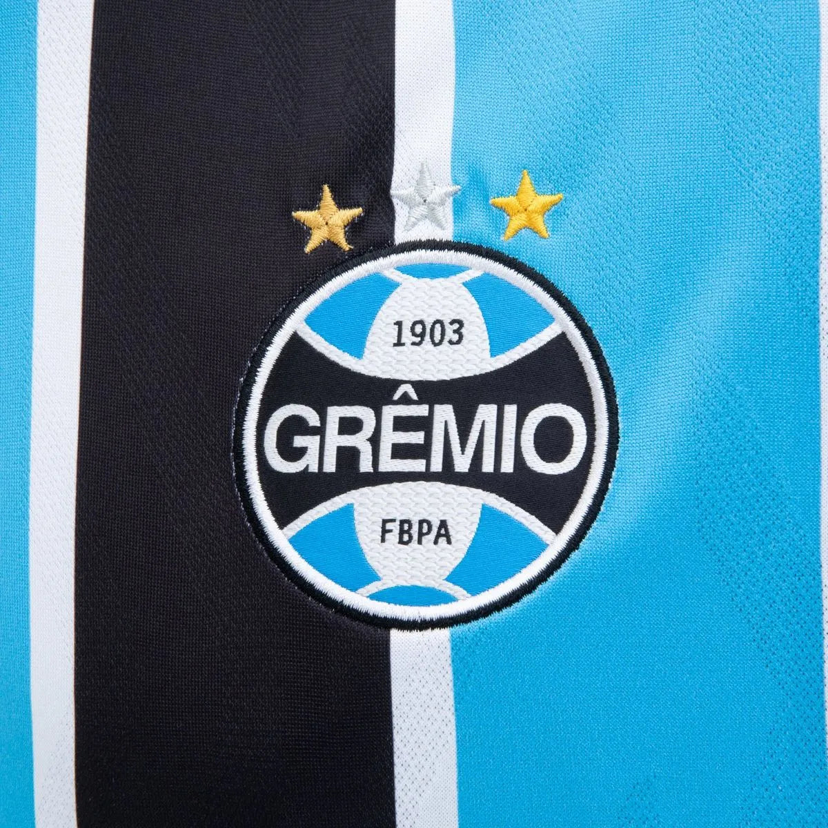 Camisa Umbro Grêmio 2025/26 I Manga Longa - detalhe